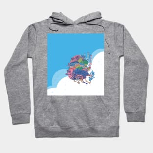 Flying Castle Hoodie